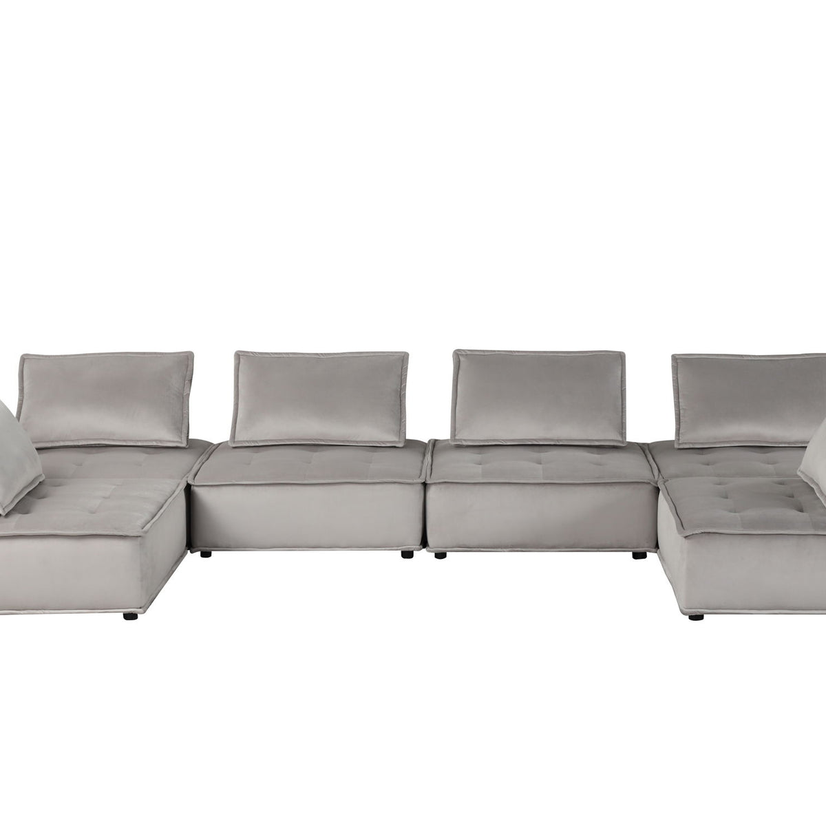Anna - Stylish Sectional Sofa Ottoman