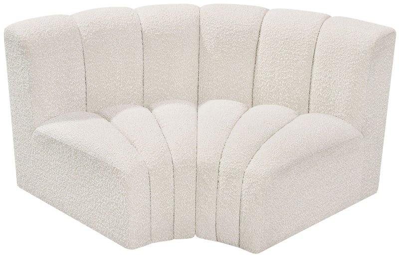 Arc - Boucle Fabric 2 Piece Modular Sofa