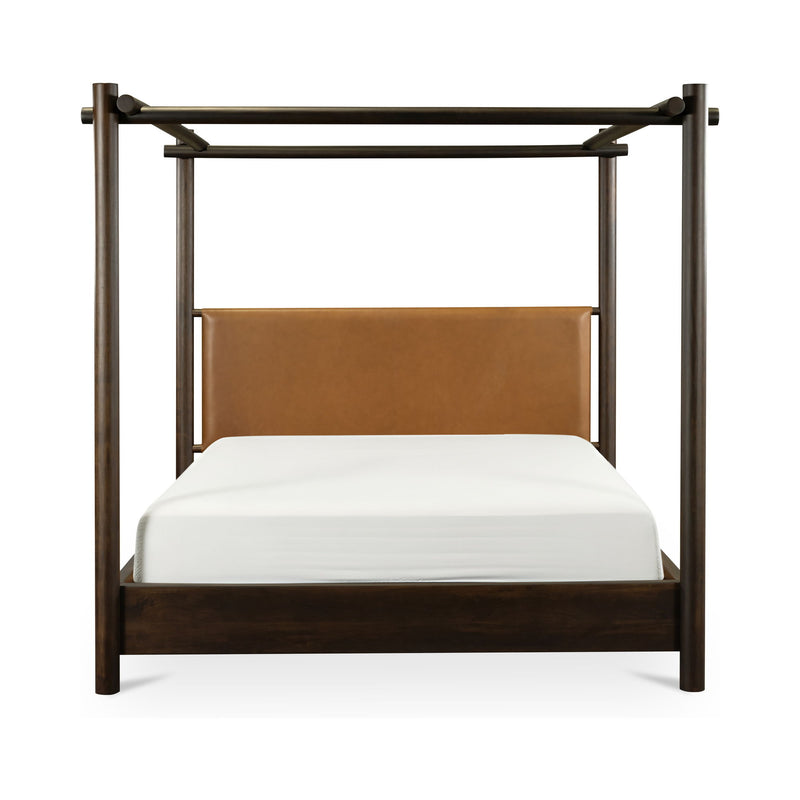 Devin - King Bed - Brown