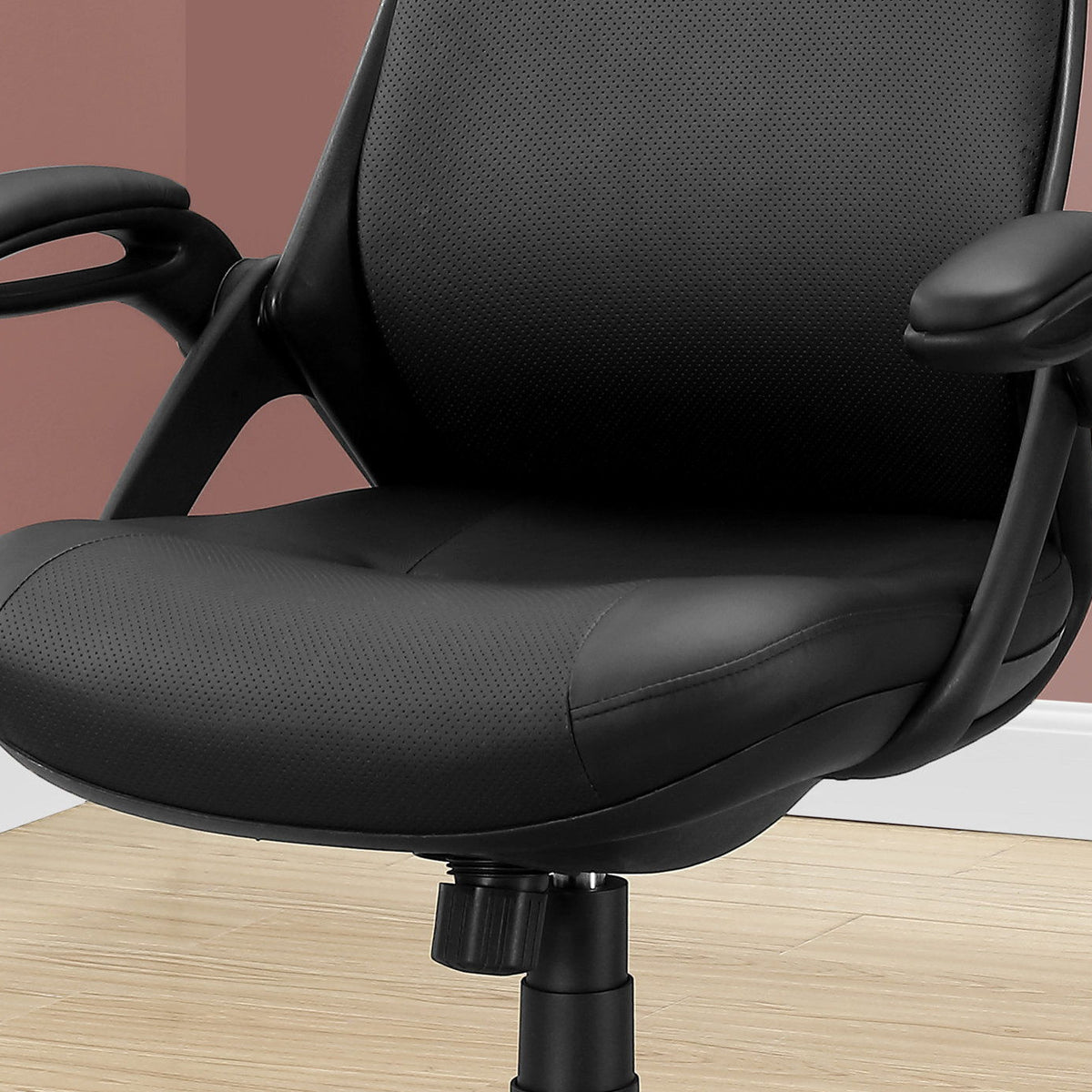 Office Chair, Adjustable Height, Swivel, Ergonomic, Armrests, Contemporary & Modern