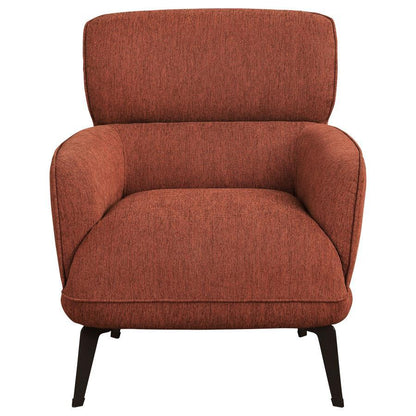 Andrea - Upholstered Crecent Arm Accent Chair