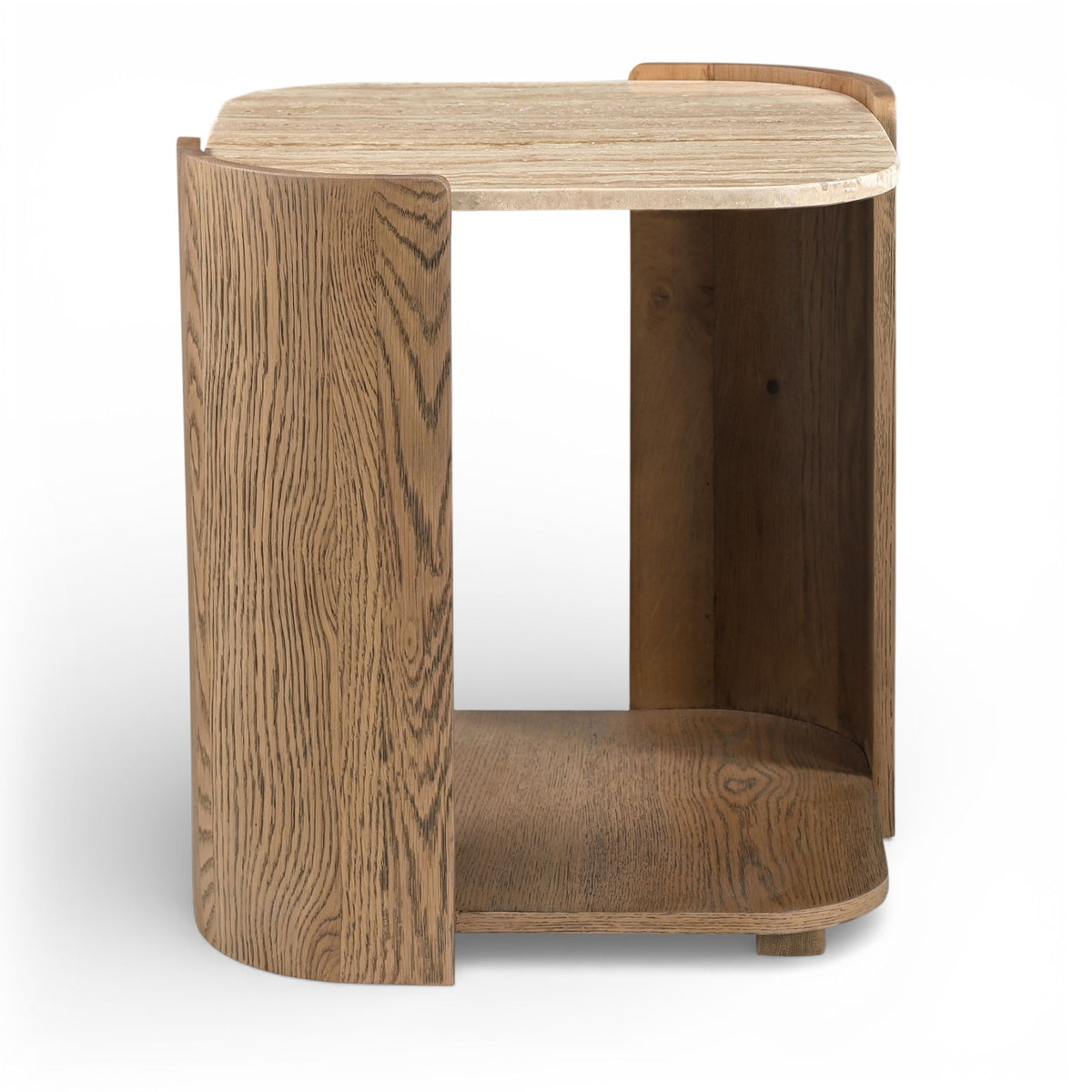 Calabria - Marble And Oak Wood Table