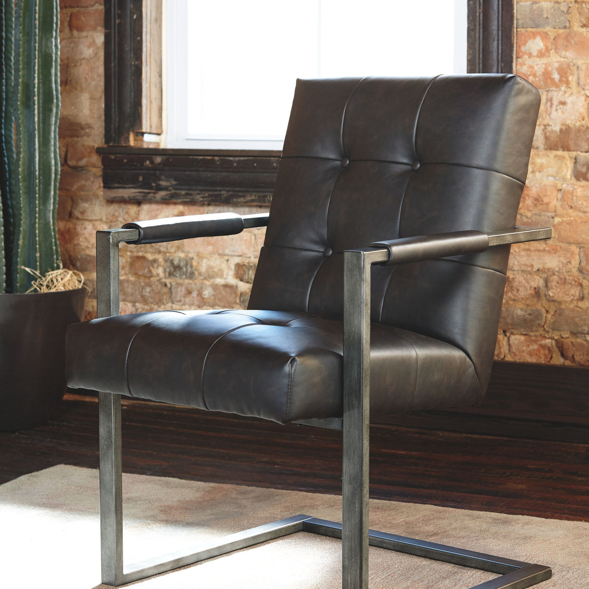 Starmore - Home Office Desk Chair (Set of 2) - Black