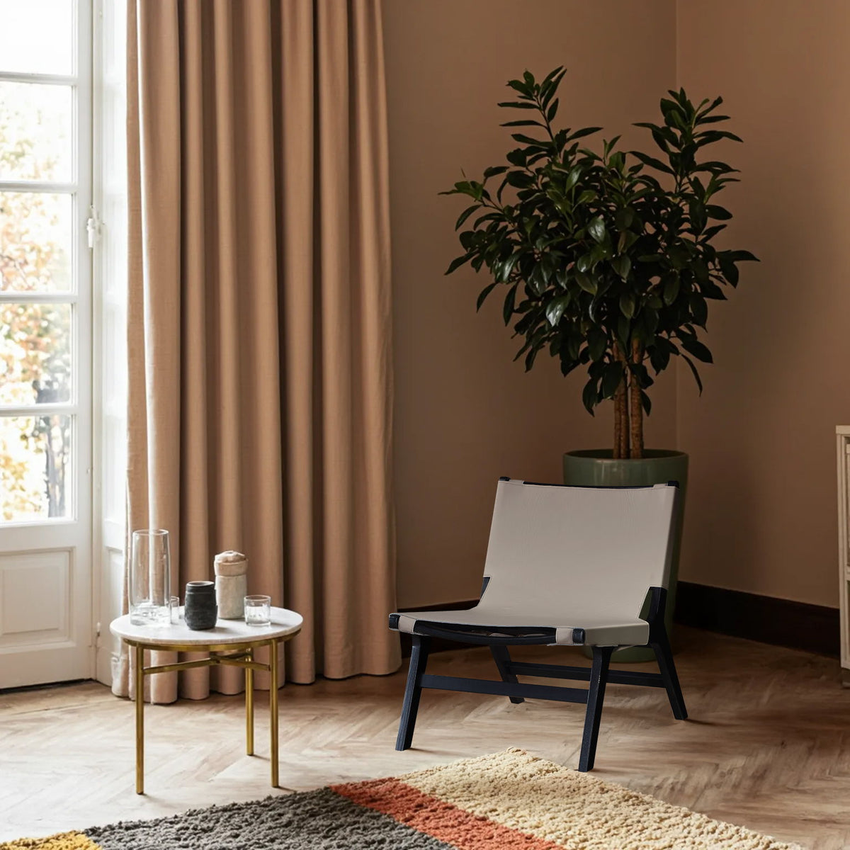 Rawlins - Accent Chair - Black Frame