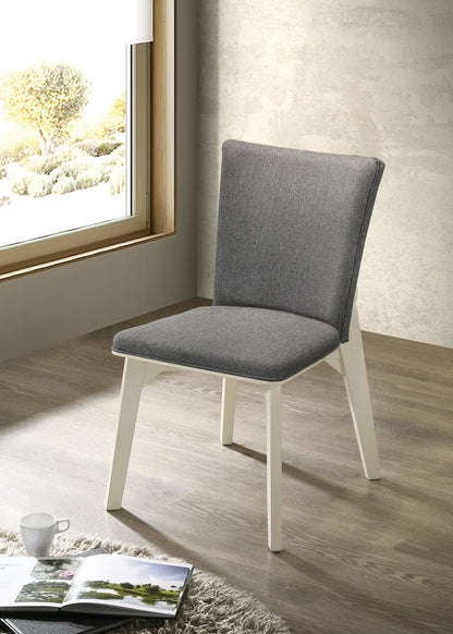 Biloxi - Upholstered Dining Side Chair (Set of 2) - Gray