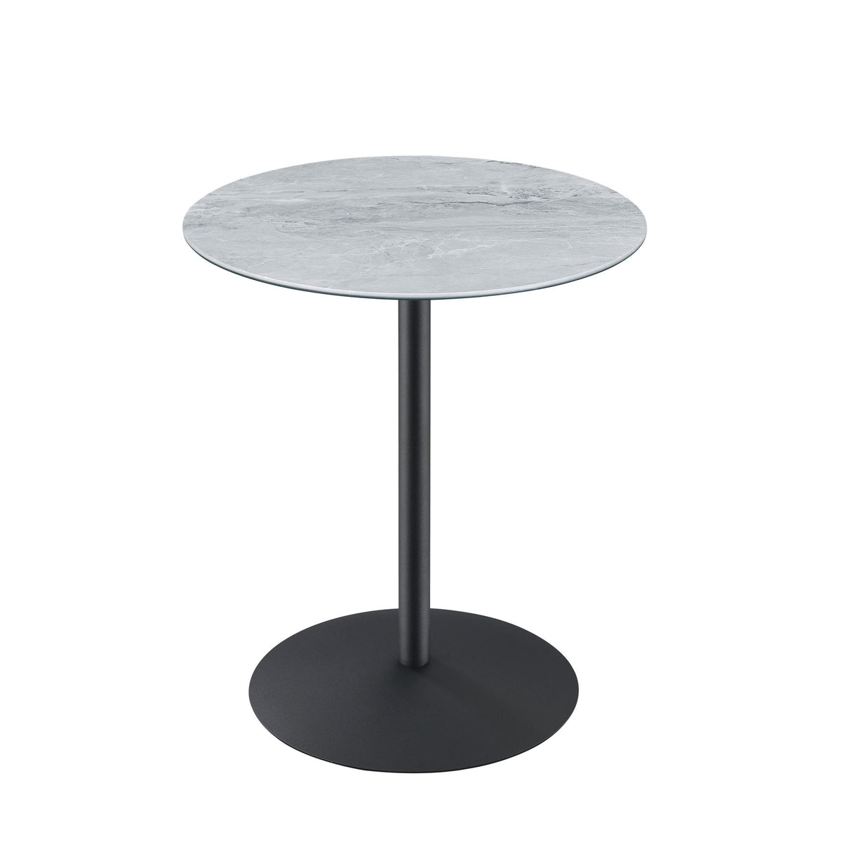 Circa - 17.5" End Table With Marble Textured Top
