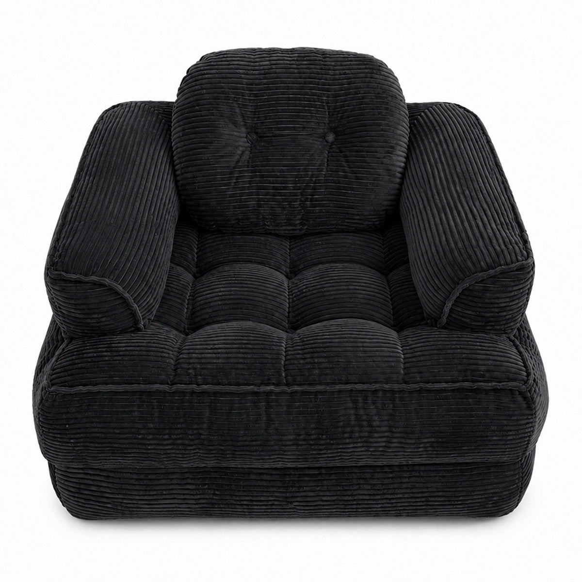Convertible 2 In 1 Armrest Sofa For Bedroom