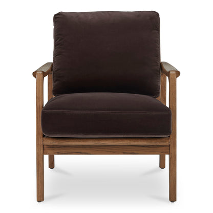 Fearne - Accent Chair - Dark Brown