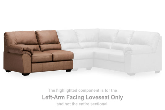 WillowBend - LAF Loveseat - Caramel