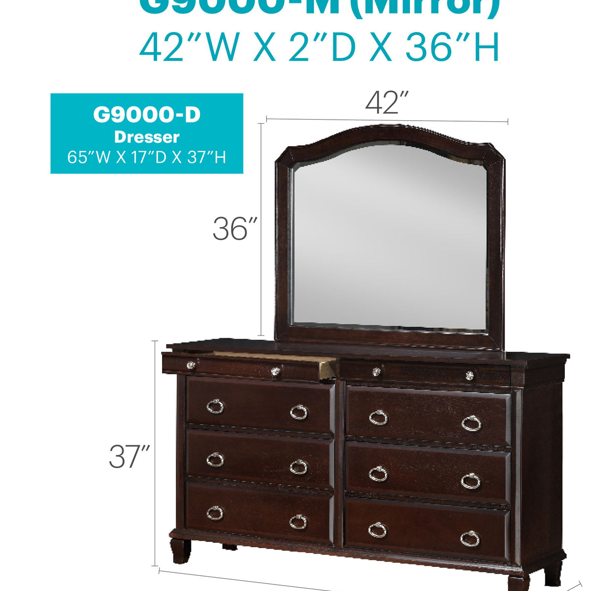 Triton - Dresser - Cappuccino