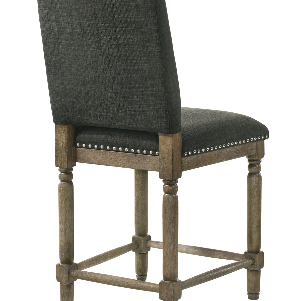 Everton - Fabric Chair With Nailhead Trim