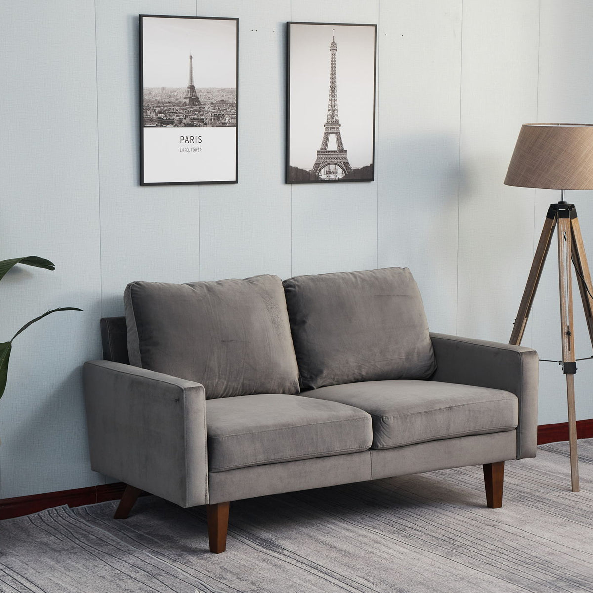 Comfortable Loveseat With Durable Construction