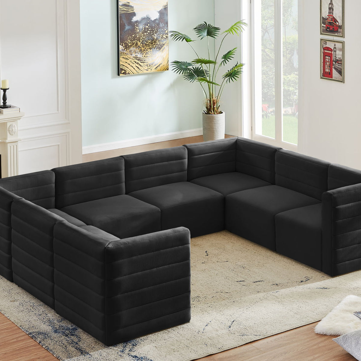 Quincy - 8 Piece  Modular Sectional