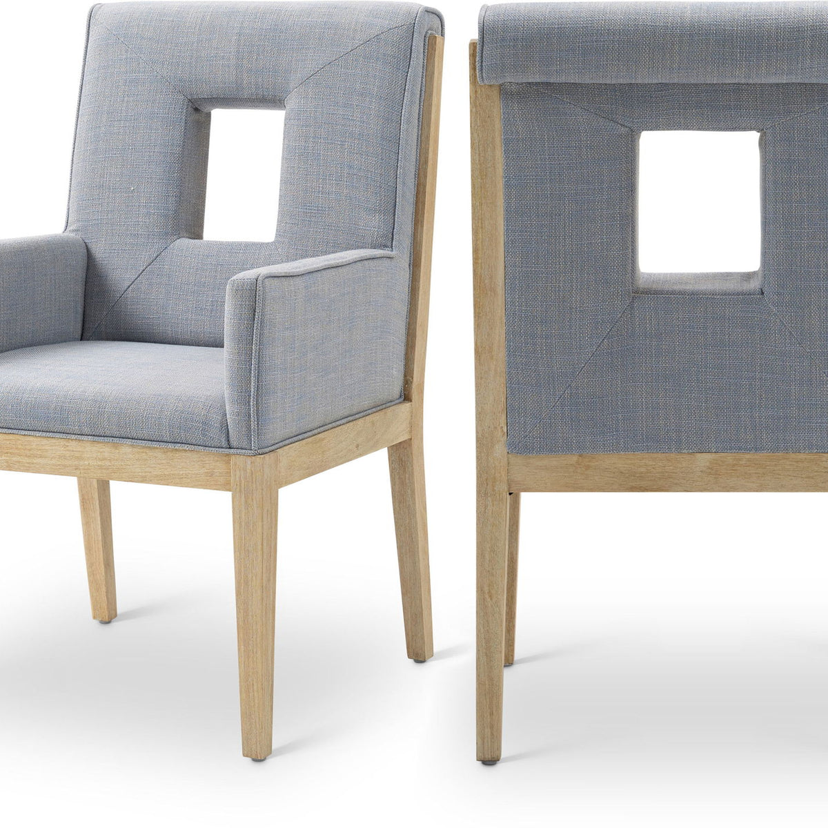 Gwendolyn - Dining Arm Chair With Natural Frame