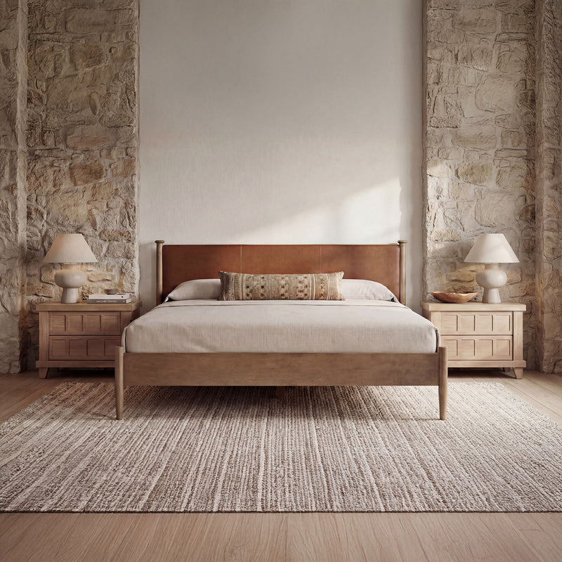 Crosby - King Bed - Brown