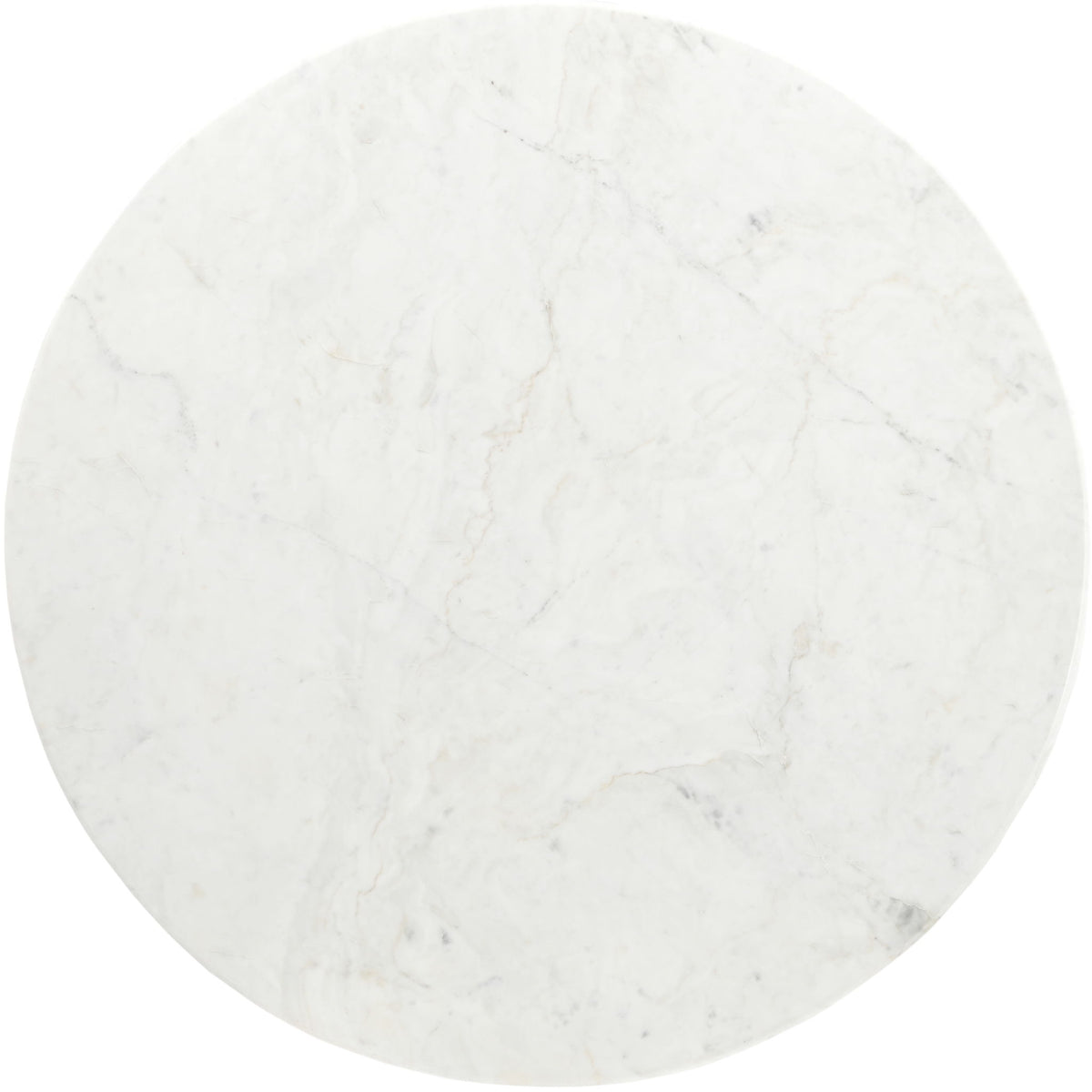Liona - 42" Marble And Mango Wood Dining Table