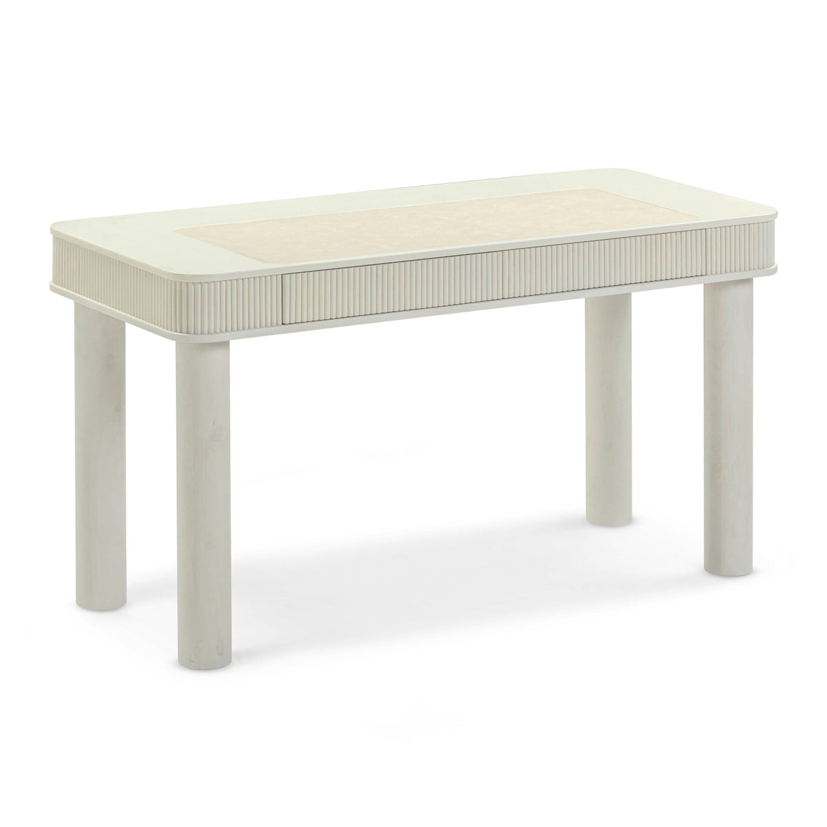 Sarah - Executive Work Desk - Cream