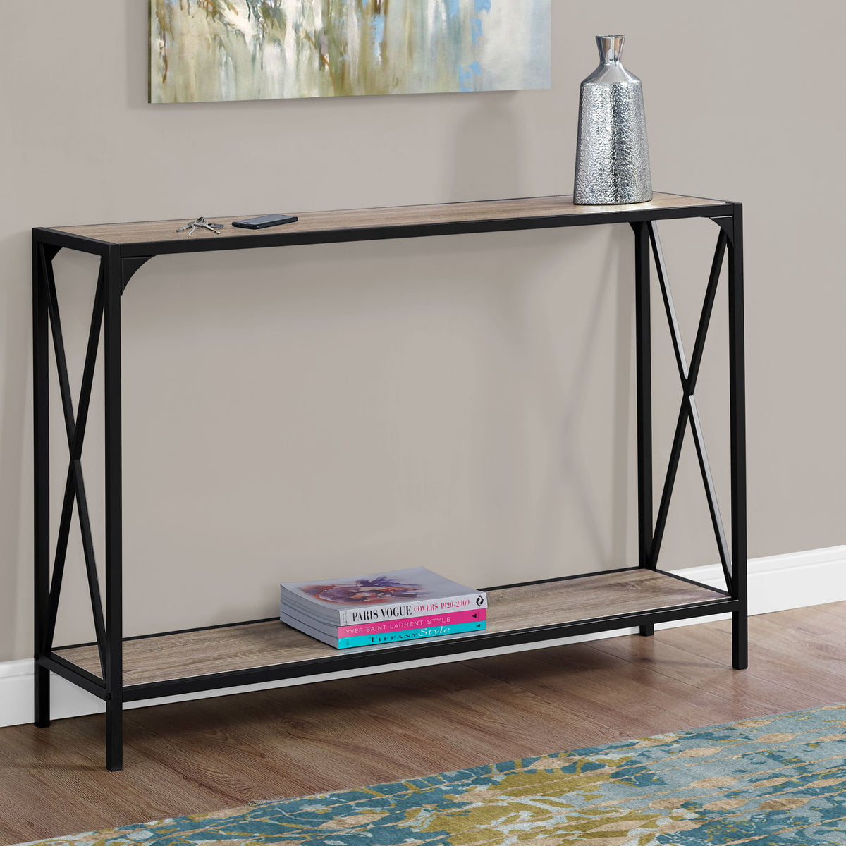 Accent Console Table For Entryway, Contemporary & Modern