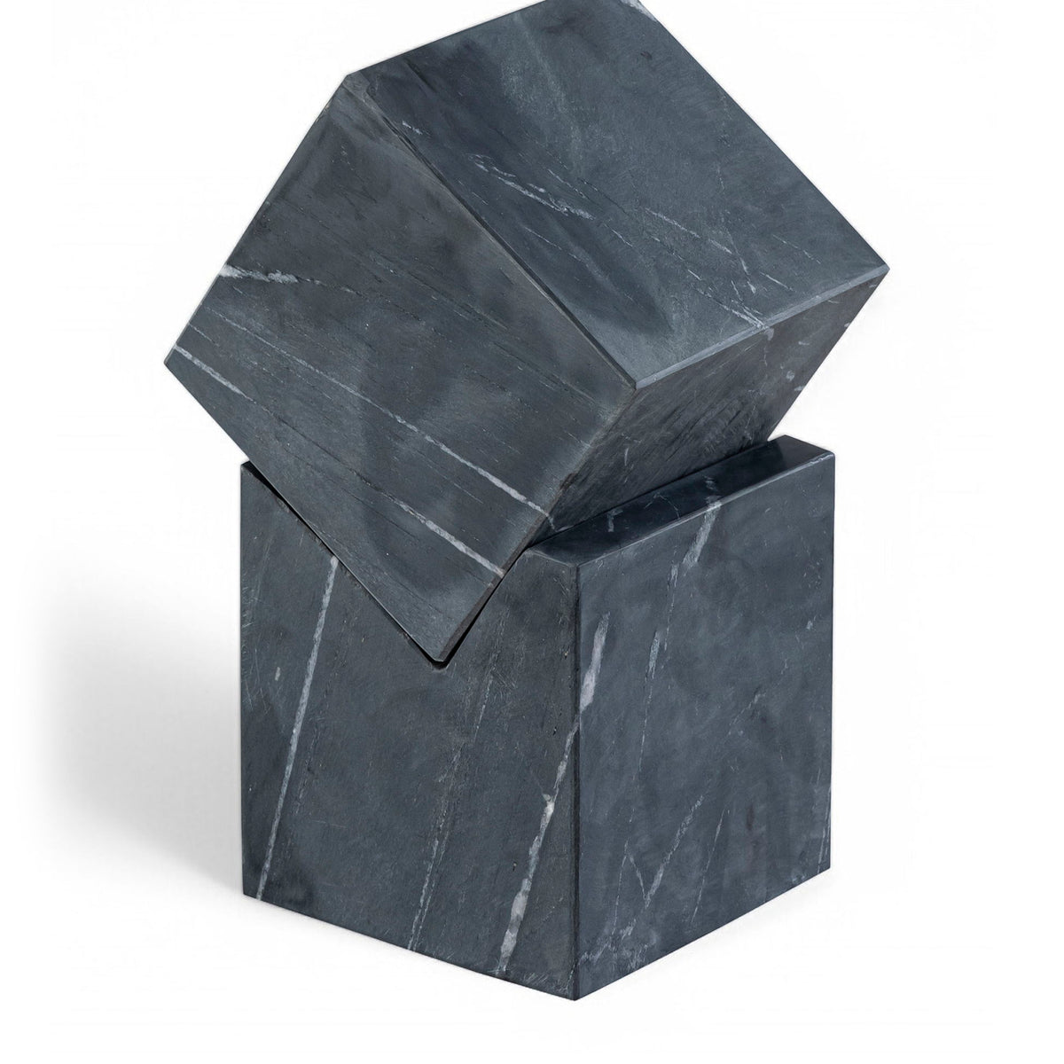 Quad - Marble Decorative Cube