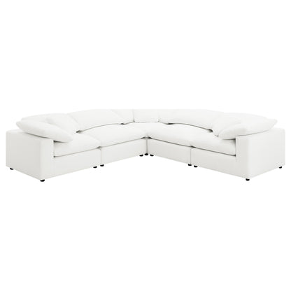 Coaster Furniture Raleigh Boucle Upholstered Modular Sectional