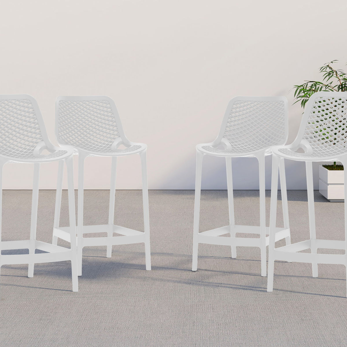 Mykonos - Outdoor Patio Stool (Set of 2)