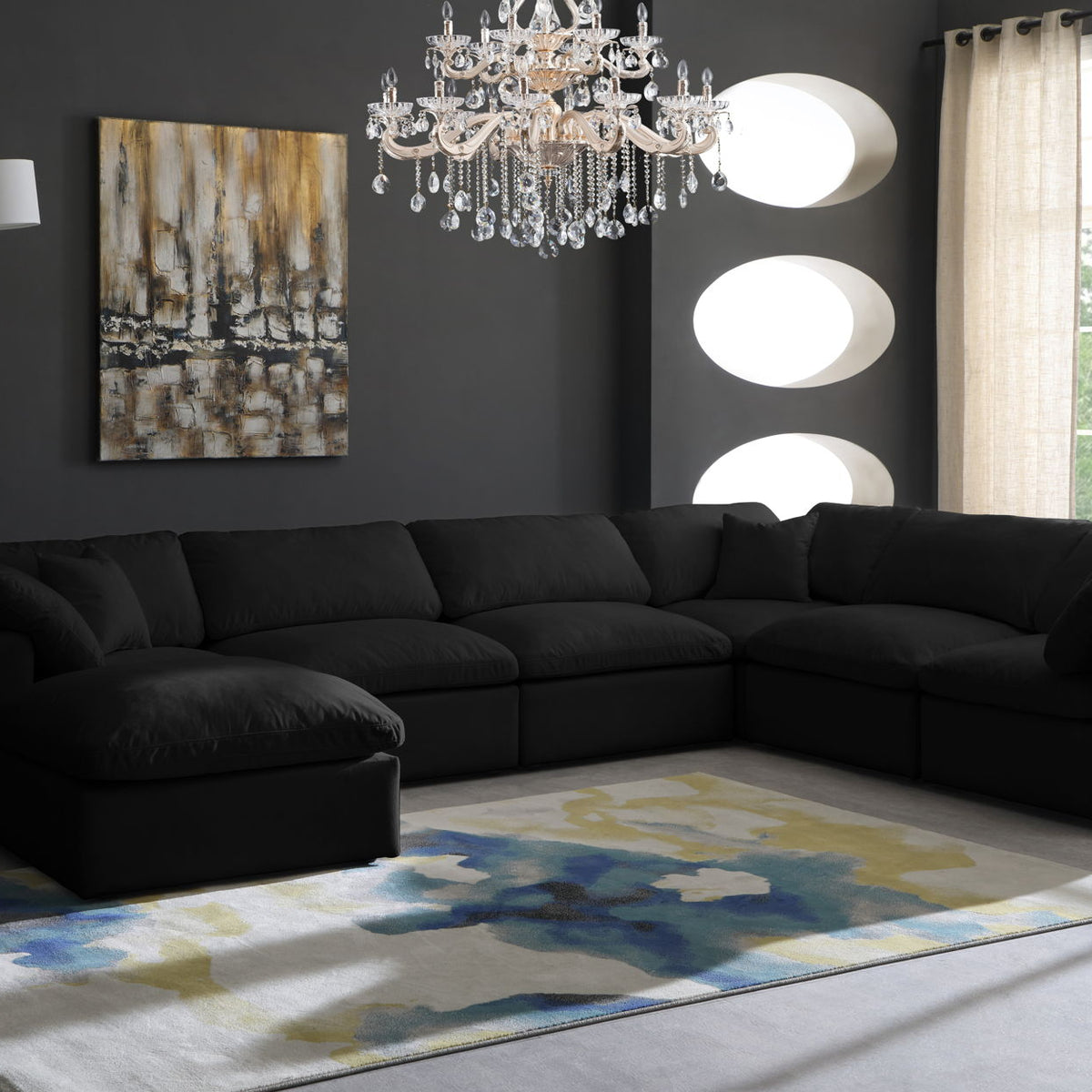 Plush - 7 Piece Modular Sectional