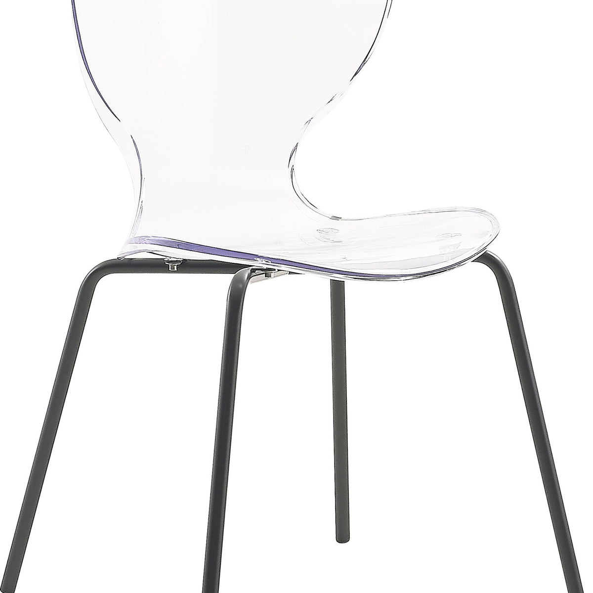Clarion - Metal Dining Chair (Set of 2) - Matte Black