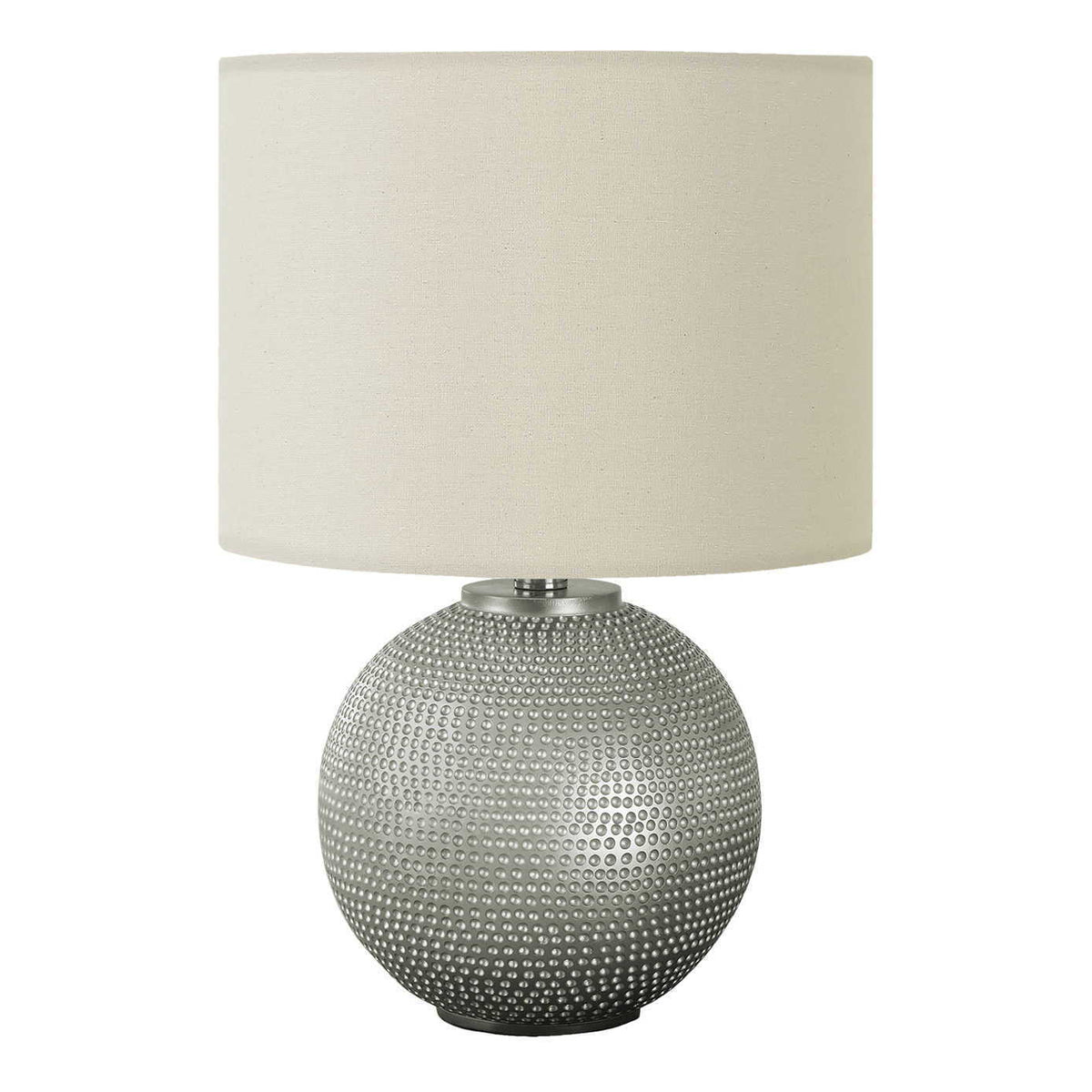 Lighting, Table Lamp, Modern - Gray / Cream