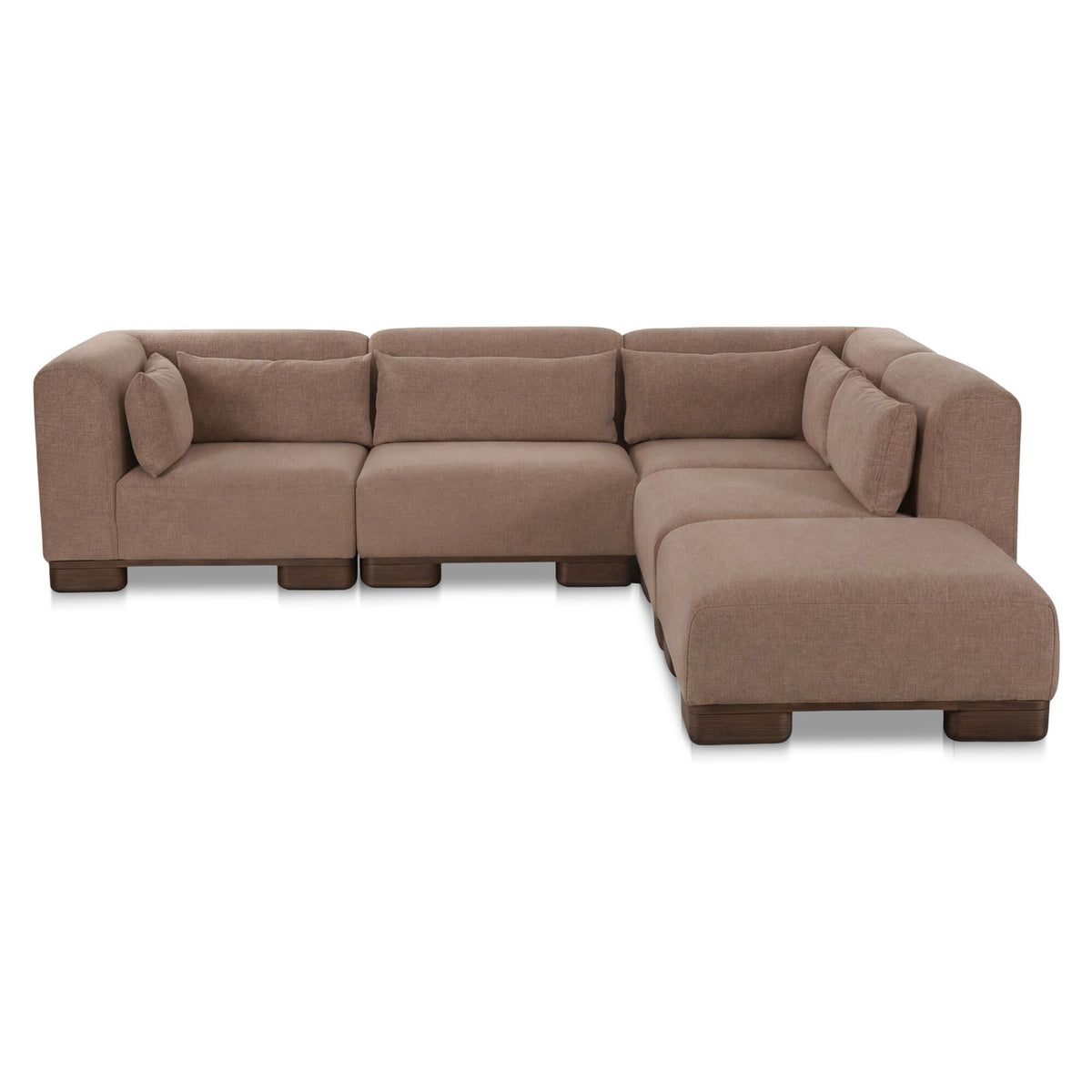 June - Dream Modular Sectional - Dark Brown