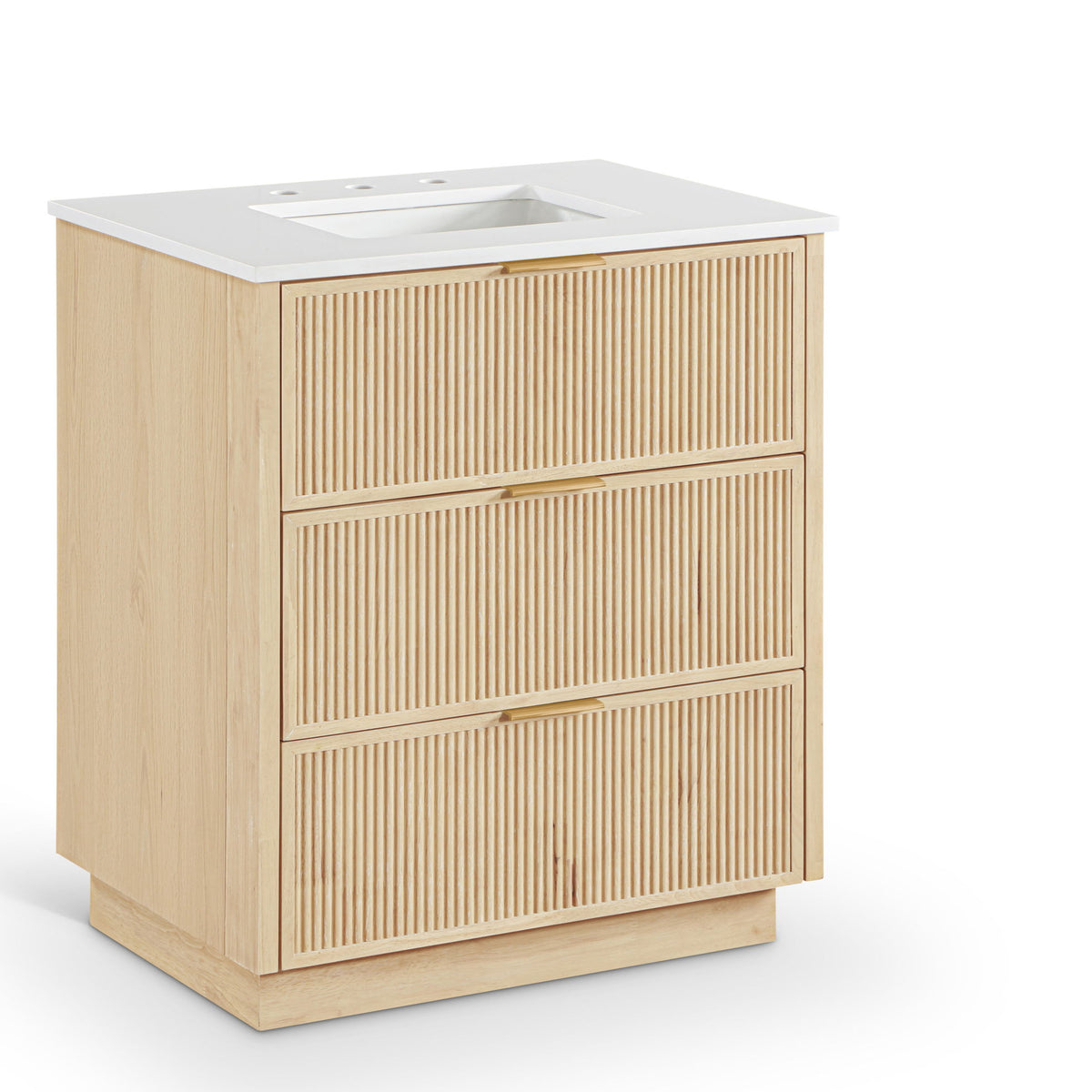 Willard - Engineered Stone And Solid Wood Bathroom Vanity