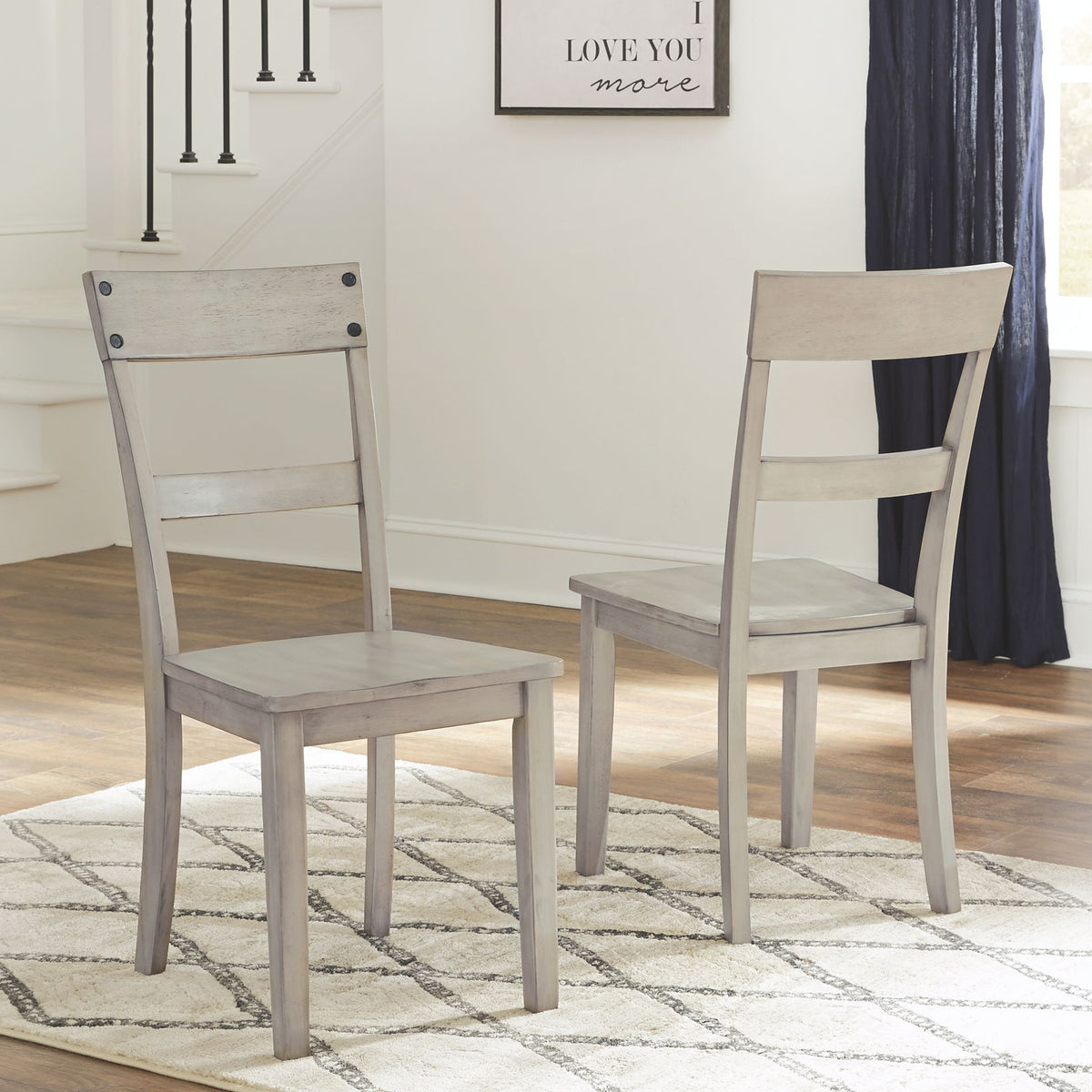 Loratti - Dining Room Side Chair (Set of 2) - Gray