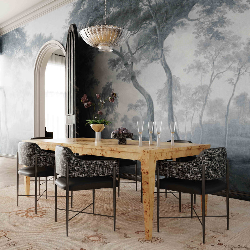 Sezanne - Vegan Leather 2-Tone Dining Chair