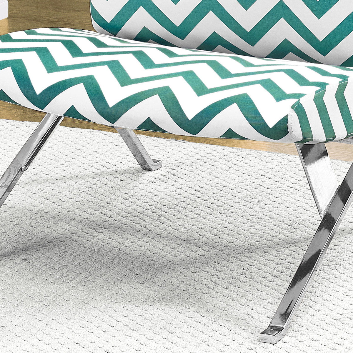Accent Chair, Armless, Fabric, Living Room, Bedroom, Contemporary, Modern