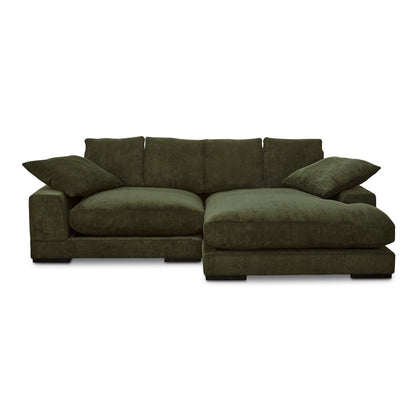 Plunge - Sectional - Dark Green