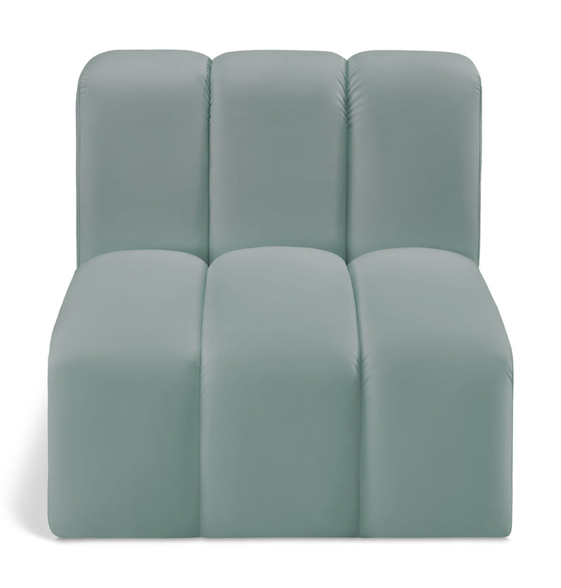 Arc - Faux Leather Straight Chair