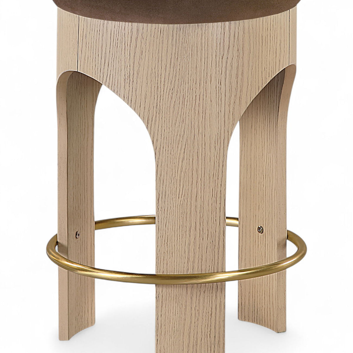 Bocceli - Counter Stool - Natural Base