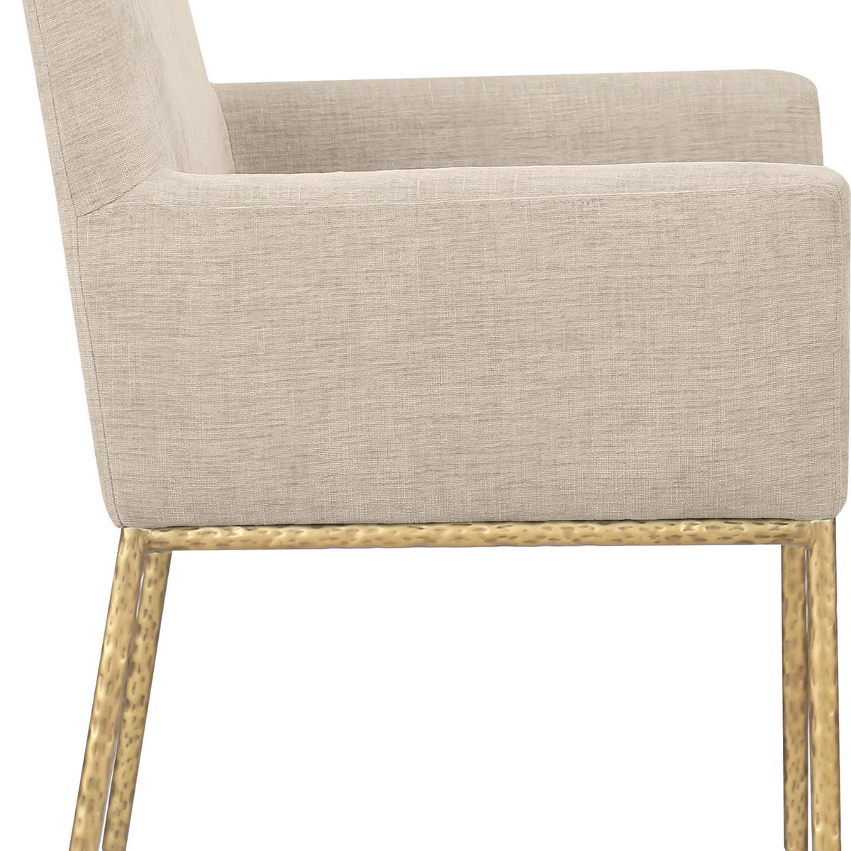 Reeves - Dining Chair With Gold Legs (Set of 2)