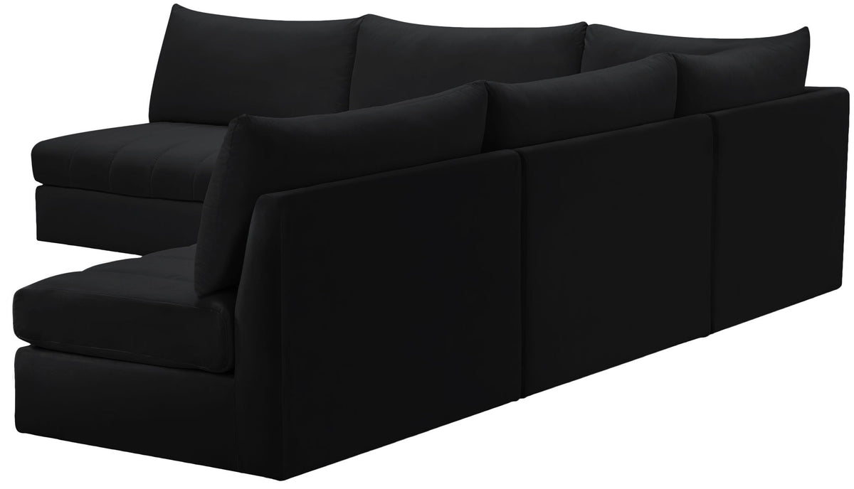 Jacob - Modular Corner Armless Sectional 5 Piece