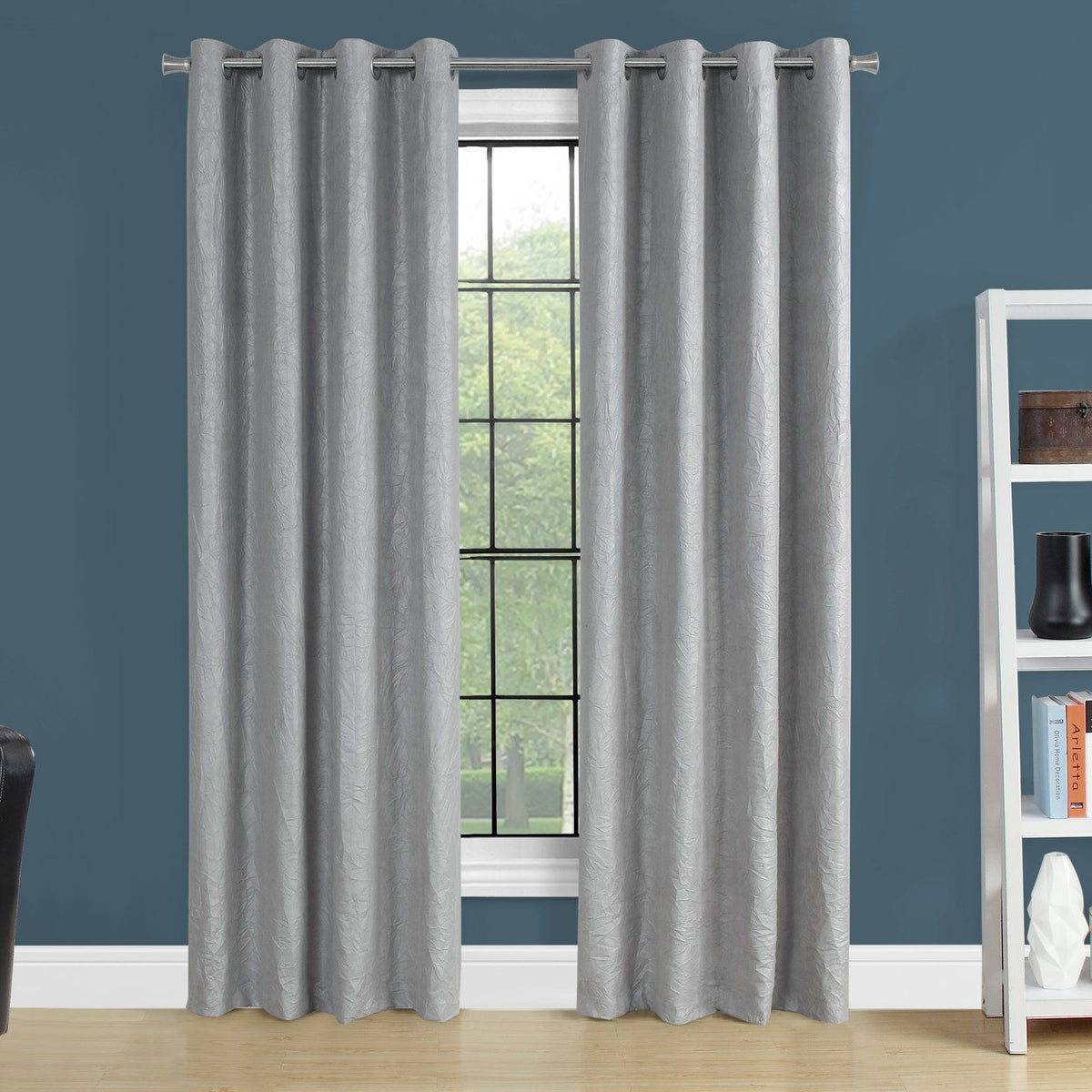 2 Pieces Set, Curtain Panel, Room Darkening, Grommet