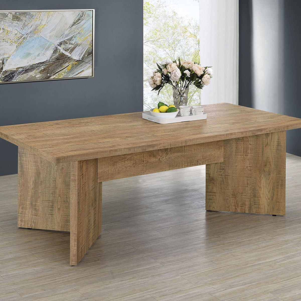 Jamestown 84-inch Composite Wood Dining Table Mango