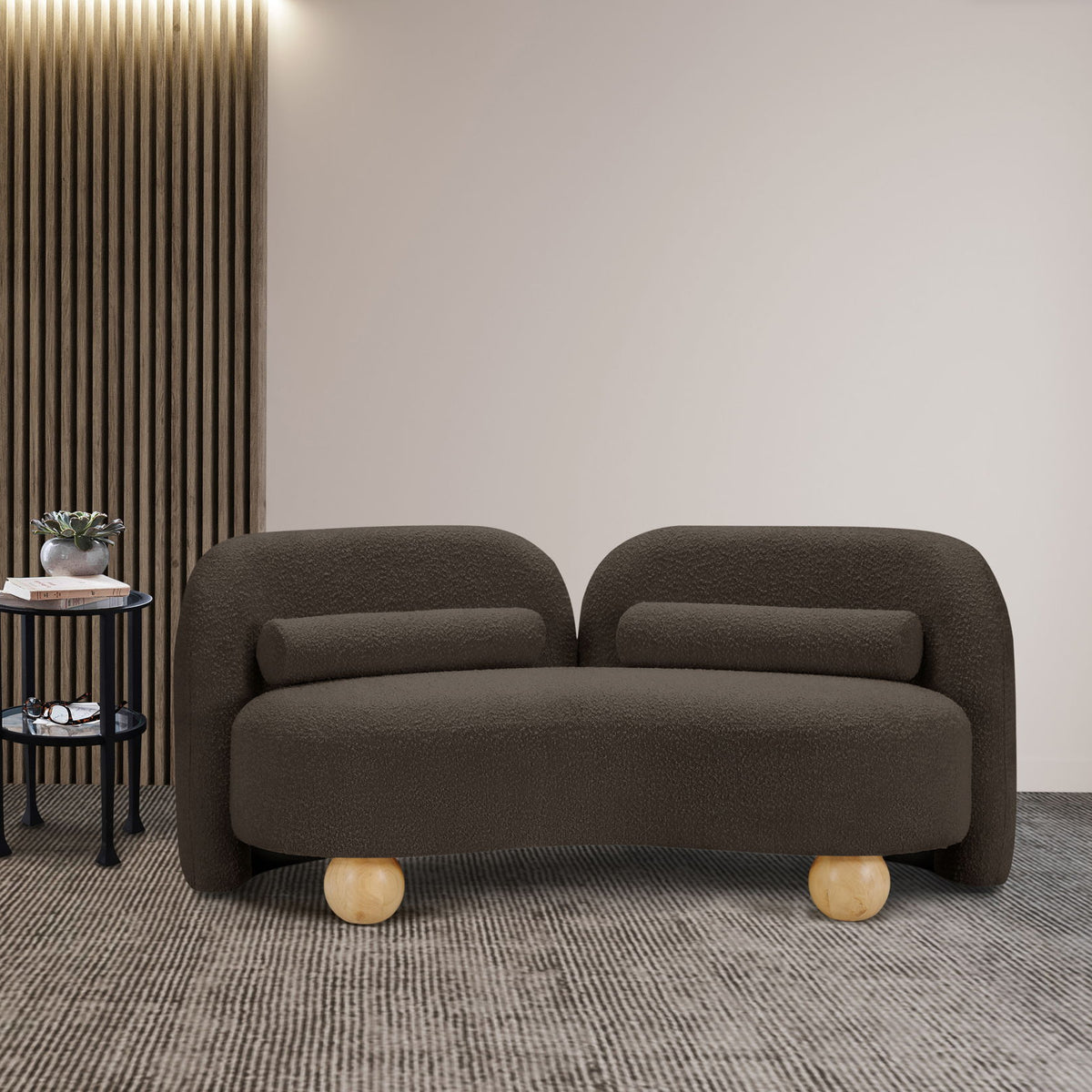 Daphne - Boucle Loveseat