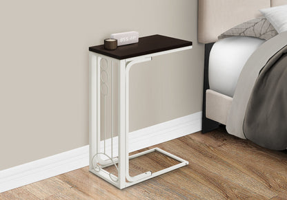 Elegant Accent Table, C - Shaped, Transitional