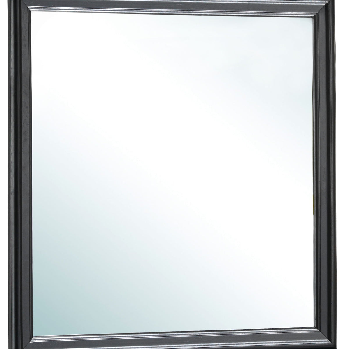 Elegant Traditional Wall Mirror - Black