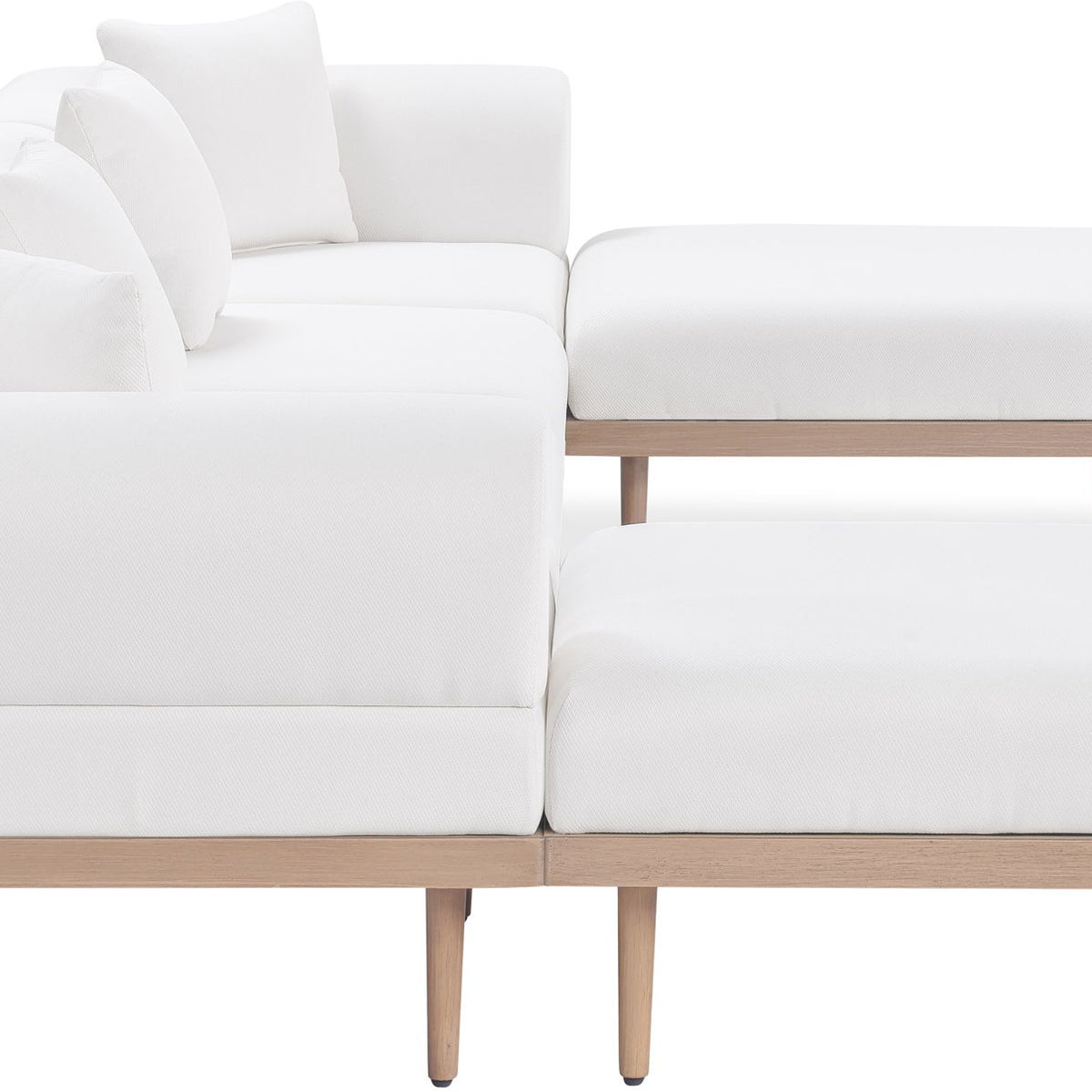 Laguna - 6 Piece 142" Outdoor Patio Modular Sectional