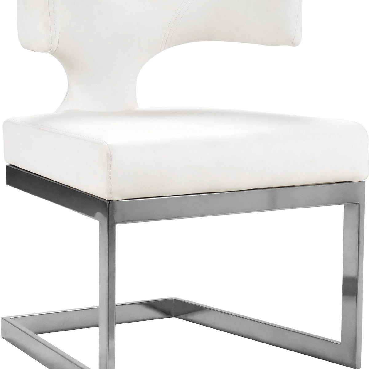 Alexandra - Dining Chair with Chrome Legs