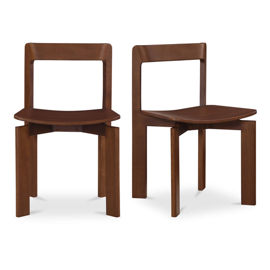 Daifuku - Dining Chair (Set of 2) - Brown