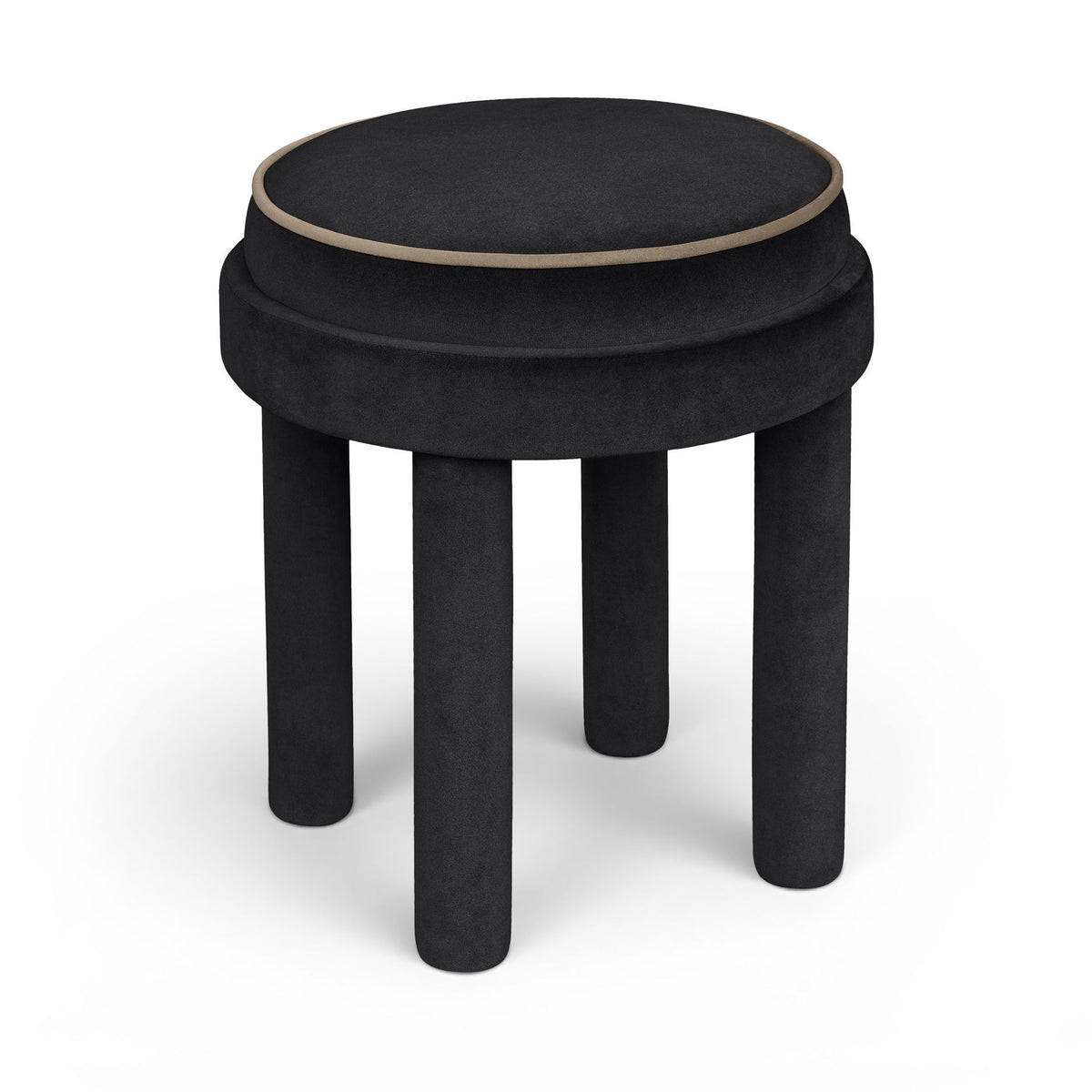 Velin - Velvet Ottoman / Stool
