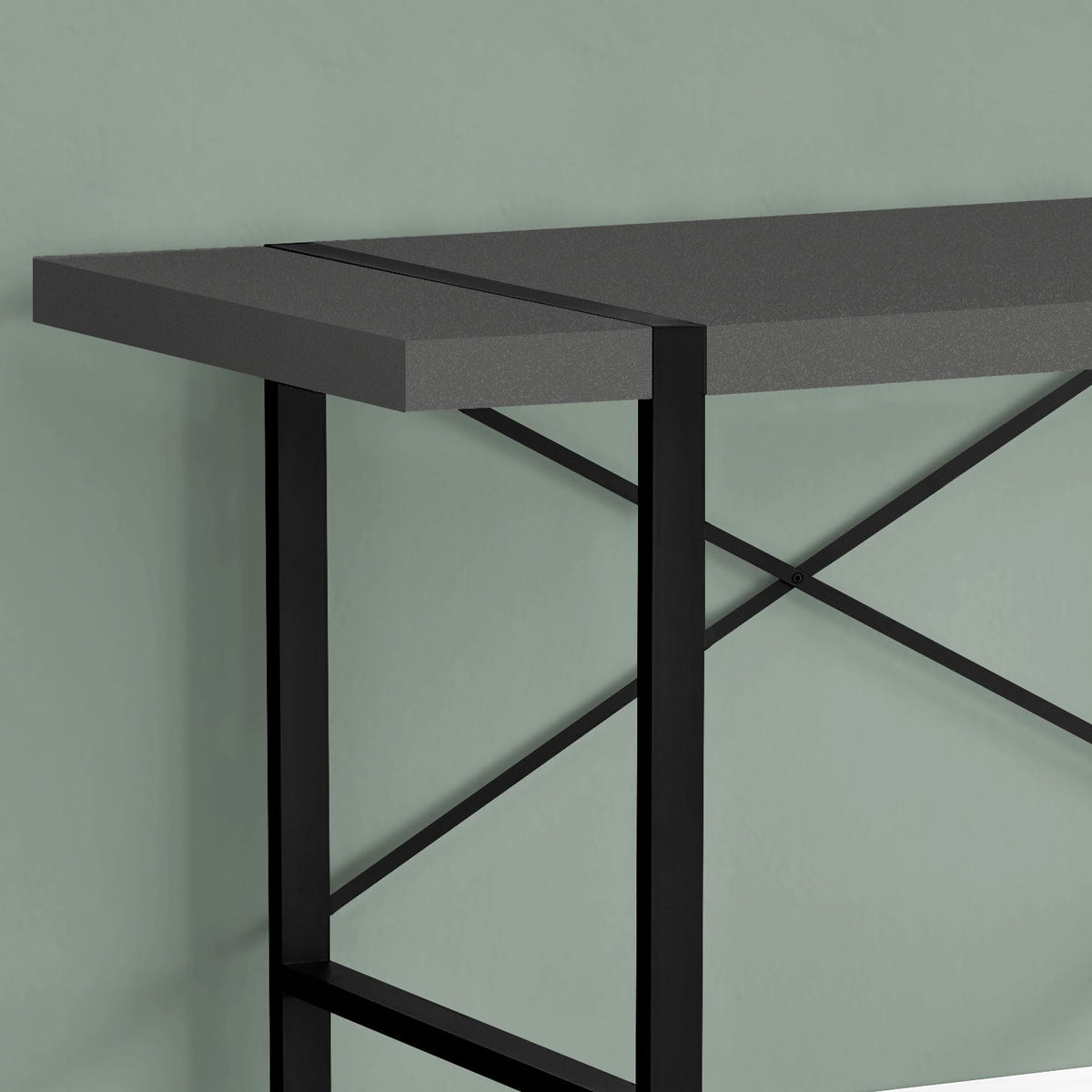 Computer Desk For Home Office, Laptop, Modern Convenient Design - Gray