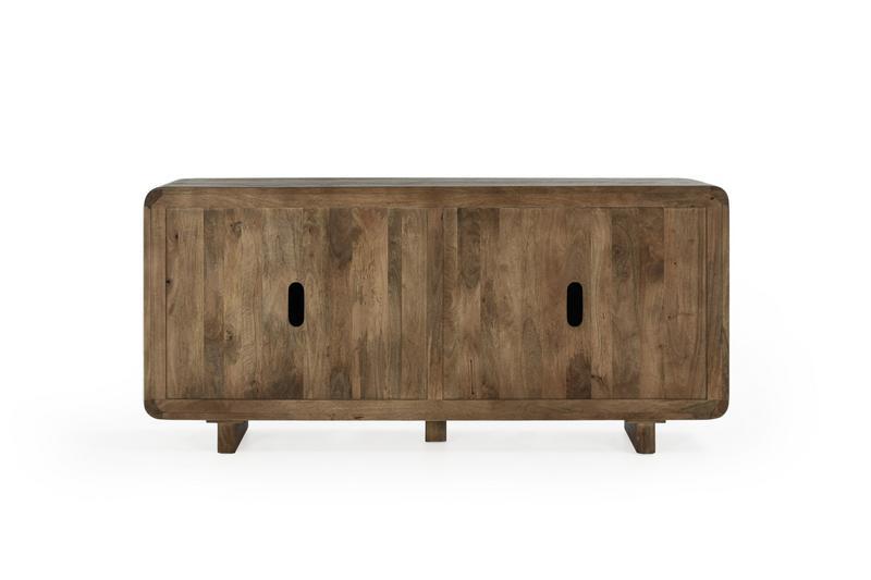 Holmes - 4 Door Sideboard - Light Brown