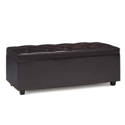 Hamilton - Upholstered Lift Top Rectangular Storage Ottoman